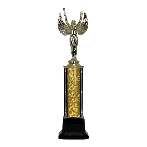 Trofeo de Tubo con Figura Serie 41